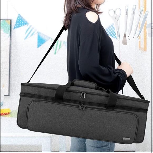 🧵Double Decker Cricut Carrying Case🧵 - Picture 5 of 7